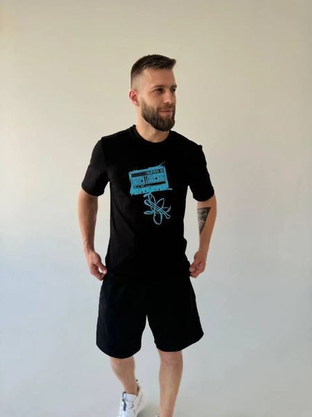 Футболка adidas чорна 395 фото