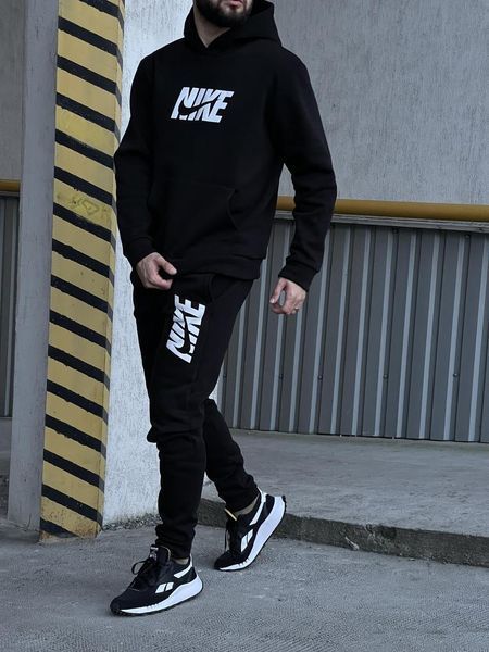 Чоловічий спортивний костюм Nike чорний 308 фото
