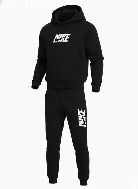 Чоловічий спортивний костюм Nike чорний 308 фото