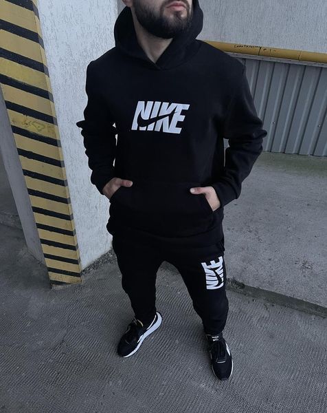 Чоловічий спортивний костюм Nike чорний 308 фото