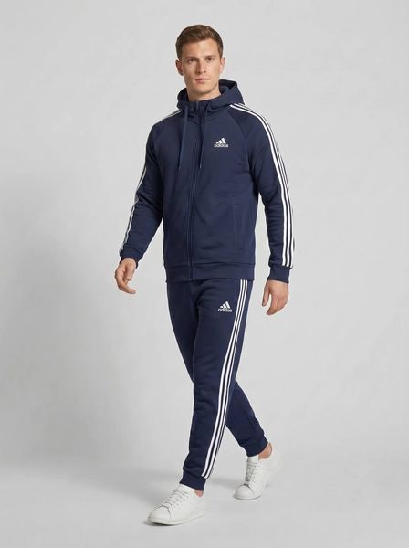 Спортивний костюм чоловічий з капюшоном adidas синього кольору 44 500-m1 фото