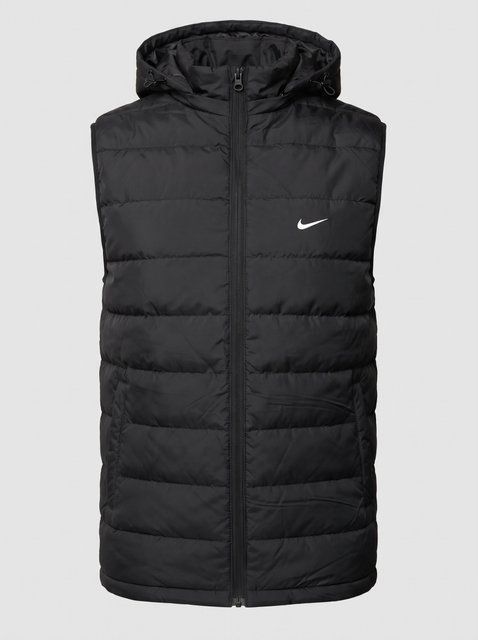 Чоловічий демісезонний жилет Nike стьобана безрукавка найк спортивна з коміром-стійкою 650 фото