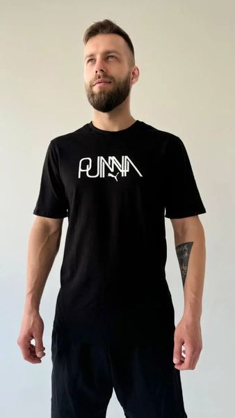 Футболка Puma колір чорний 400 фото