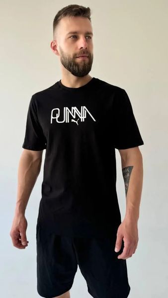 Футболка Puma колір чорний 400 фото
