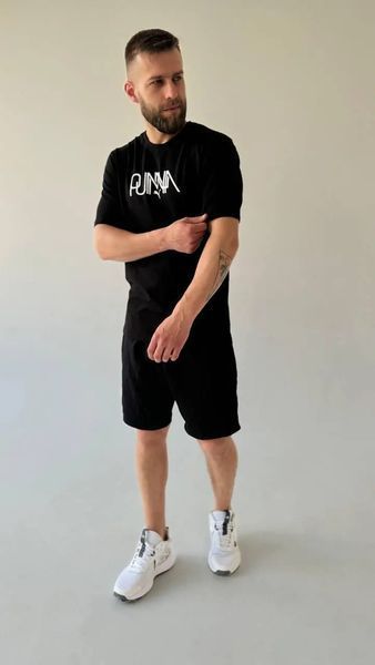 Футболка Puma колір чорний 400 фото