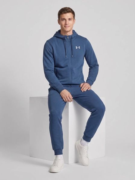 Чоловічий демісезонний спортивний костюм Under Armour трикотажний синій 600 фото