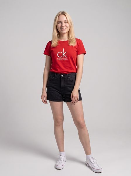 Жіноча футболка Calvin Klein червона 8884 фото