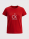 Жіноча футболка Calvin Klein червона 8884 фото 1