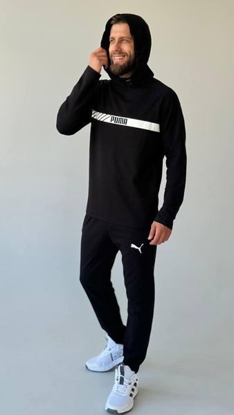 Чоловічий спортивний костюм Puma чорний 419 фото