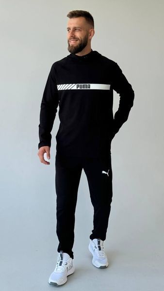Чоловічий спортивний костюм Puma чорний 419 фото
