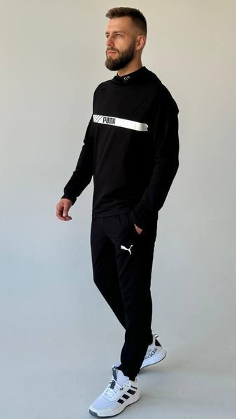 Чоловічий спортивний костюм Puma чорний 419 фото