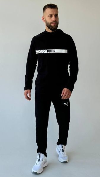 Чоловічий спортивний костюм Puma чорний 419 фото