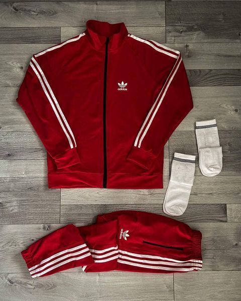 Чоловічий спортивний костюм Adidas трикотажний 217 фото