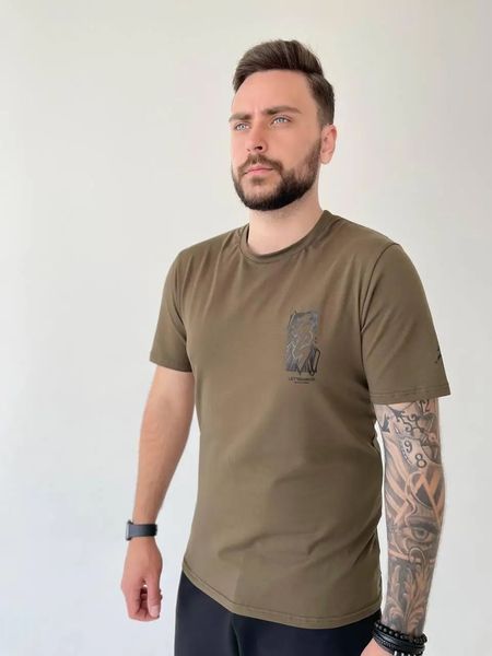 Футболка Jordan хакі 111122 фото