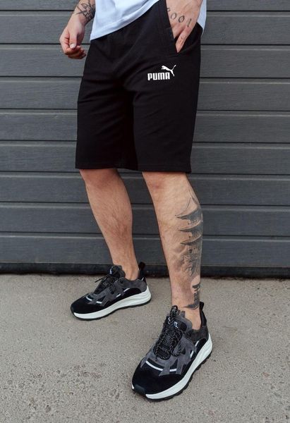 Чоловічі спортивні трикотажні шорти Puma повсякденні легкі шорти пума норма 9969 фото