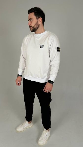 Спортивний костюм Stone Island білий 359 фото