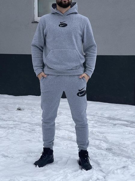 Чоловічий сірий спортивний костюм Nike трикотажний 2591047373 фото