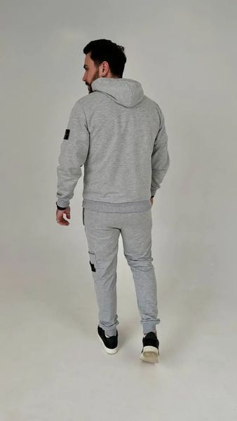Спортивний костюм Stone Island сірий 391 фото
