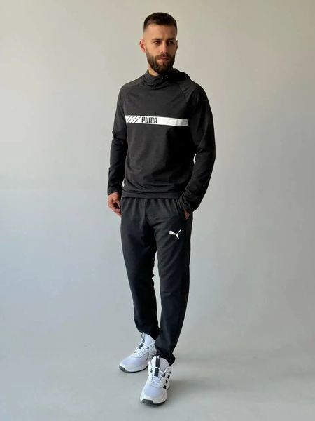 Чоловічий спортивний костюм Puma темно-сірий 419 фото
