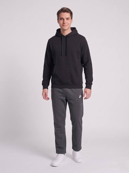 Чоловічі напівбатальні спортивні штани Nike сірі трикотажні брюки для спорту та відпочинку демісезонні напівбатал 225 фото
