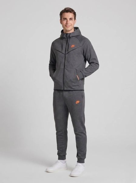 Чоловічий темно-сірий спортивний костюм Nike трикотажний 237 фото